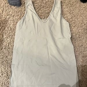 Grey tank, looks best tucked in